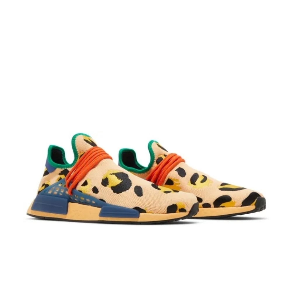 Pharrell x adidas NMD Human Race Animal Print Pulse Amber Shoes Size 11 - Picture 5 of 7